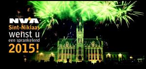 Nieuwjaarskaart N-VA Sint-Niklaas